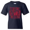 Straight Outta Houston - Football Youth T Shirt