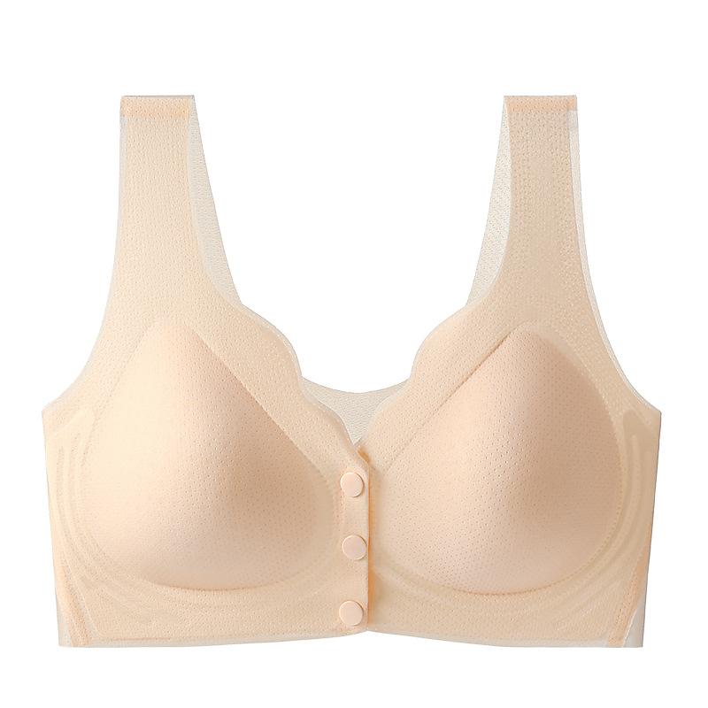 

Breathable for women s breastfeeding, pregnant women gather and collect secondary breasts, anti-sagging front buckle bra cover-1 m(recommended 42.5-52.5kg )