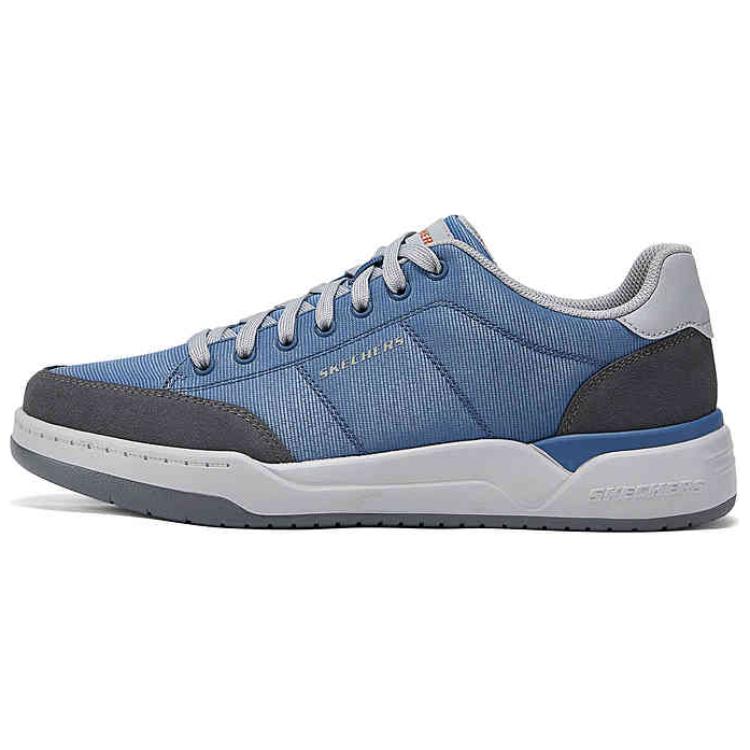Skechers CORLISS MEN S CASUAL Men Blue Low Top Sneakers 211100-BLU 39.5