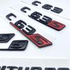Glossy Black Letters Numbers Emblem C63 C63s V8Biturbo for Mercedes-Benz AMG Car Fender Trunk Rear C205 S205 W205 Logo Sticker