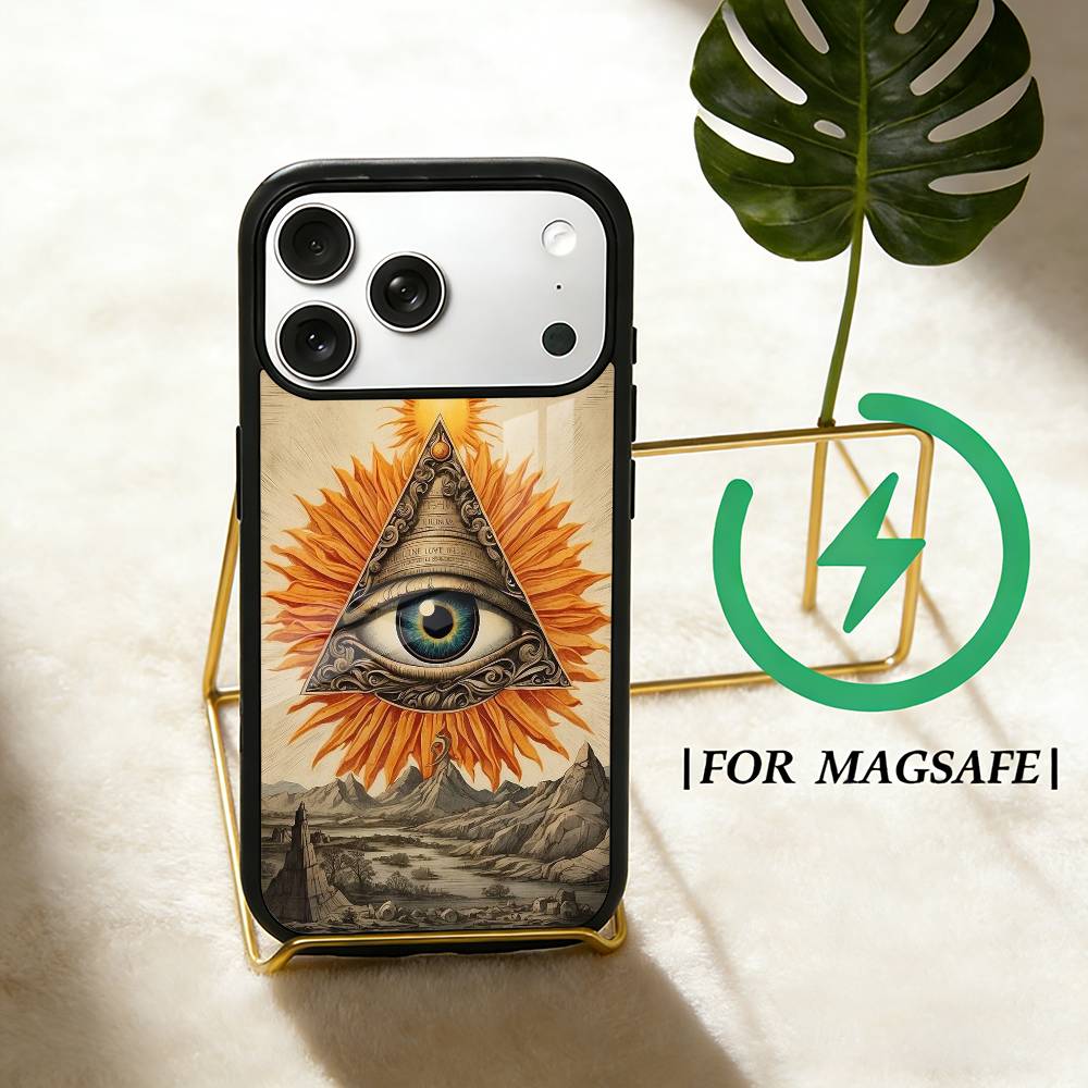 The Eye of Honus Phone Case For iPhone 17,16,15,14,13,12,Plus,Pro,Max For Magsafe Magnetic Wireless Charge
