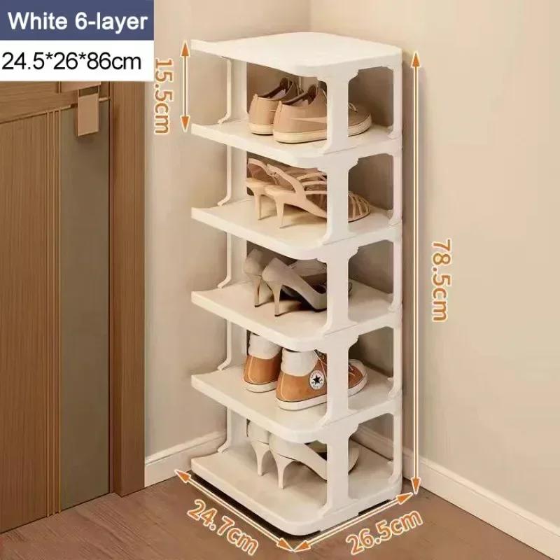 Shoe Rack Simple Multilayer Standing Storage Shoes Rack Household Economical Shoe Organizer Dormitory Removable Storage Shelves