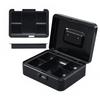 Secure Cash Storage Box/Heavy-Duty Steel Cash Safe with Combination Lock - Fire-Resistant Money Storage Box &Valuables Organizer