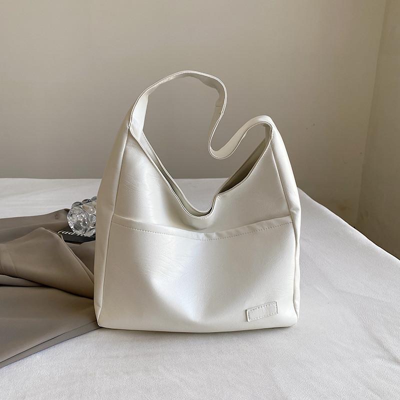 Chic Vintage Inspired Single Shoulder Tote Bag For Women Stylish Pu Fabric Design