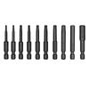 10pcs/set 50mm Allen Wrench Drill Bits Magnetic Tip Hex Key Electric Screwdriver Bit Professional Magnetic Tips