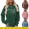 Women's Loose Temperament Pullover Sweatshirt - Just a Chapter