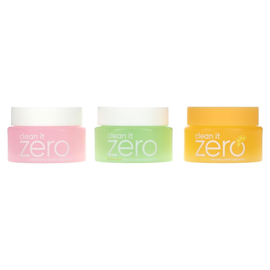 Best Of Night Trio, Clean It Zero Cleansing Balm, 3 Pack, 25Ml(0.84Fl Oz) Each