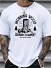 San Diego Bianca Unisex Casual Camicia Unisex T-shirt a Manica Corta Moda Camicia Unisex T-shirt Stampate