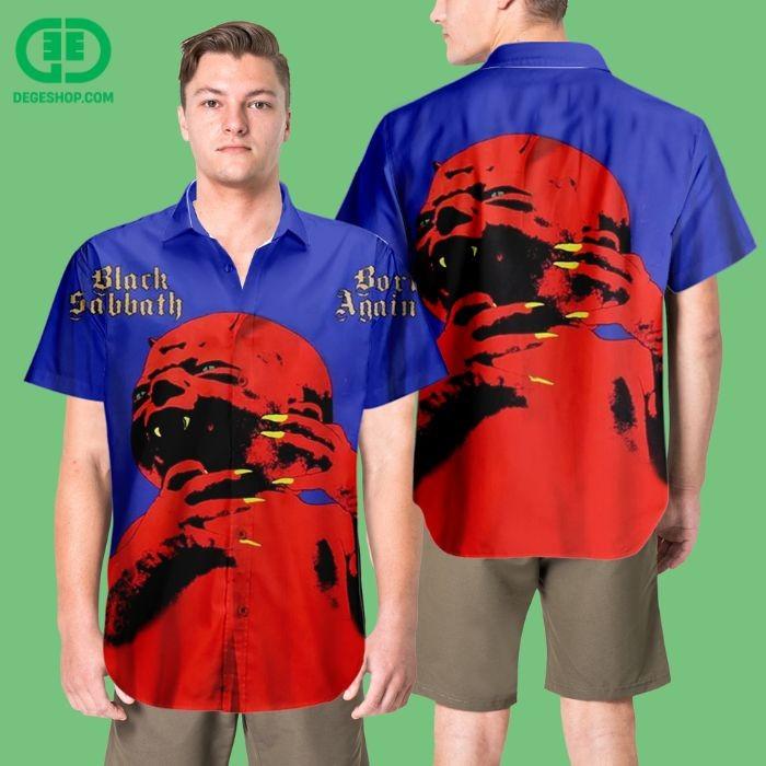 Black Sabbath-Born Again Hawaiian Shirt Unisex T-Shirt M