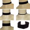 Women Lady Black Velvet Choker Gothic Necklace Simple Retro Jewelry Xmas Gift
