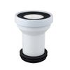 Toilet Extension Pipe Shifter with Reliable Performances Straight Pipe Connector for Bathroom Use Minimizes Leaks & Odor