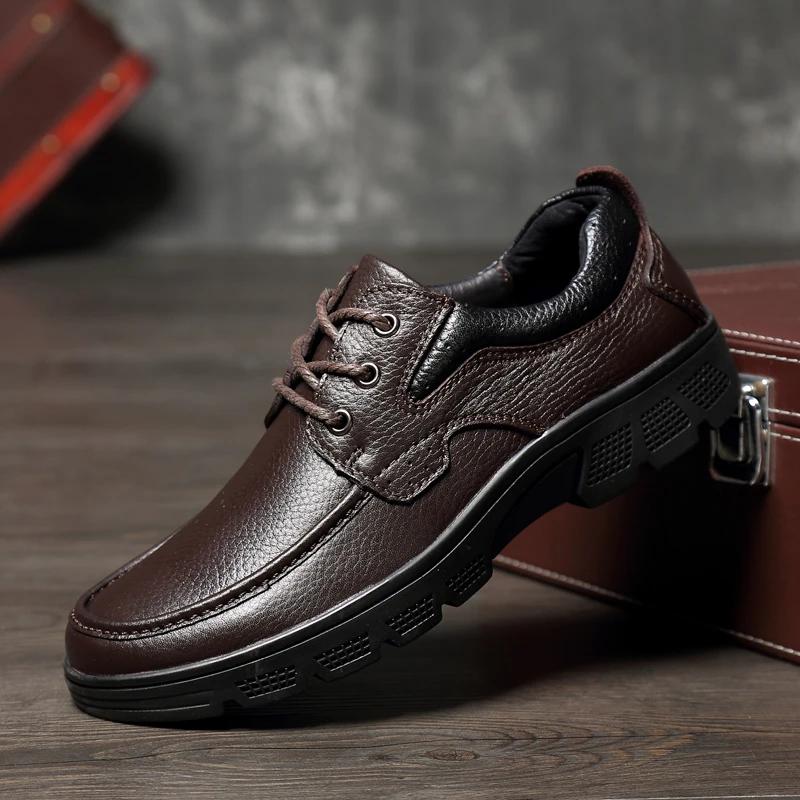 Fashion Genuine Leather Men Business Shoes Big Size 50 Fashion Handmade Sewing Outdoor Men Formal Flats Moccasins Wedding Party Shoes A4