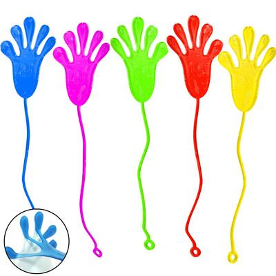 Elastic, elastic, lipicios, perete, alpinism, palmier, mâner de mână, jucărie adezivă în formă de mână de decompresie (Culoare aleatorie) 1 BUC