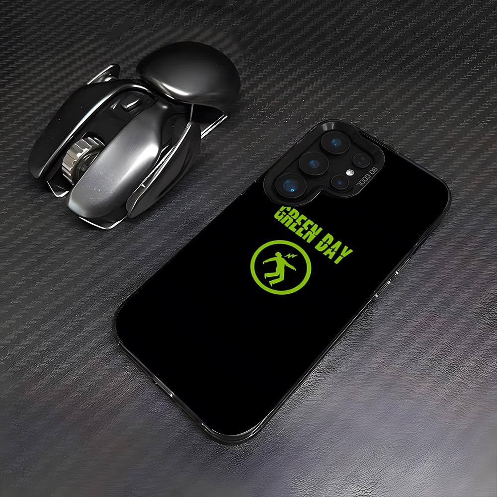 Coque de téléphone G-Green Day Band Pour Samsung A25 A33 5G A54 A36 A35 A56 A52 A14 Colorée Anti-choc