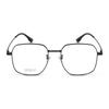 "Retro Simple Titanium Optical Glasses Frame for Myopia - Irregular Literary Design"