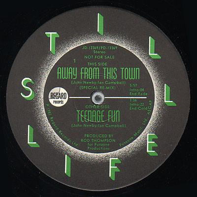 

12inch Record STILL LIFE 3 Away From This Town JD13369PROMO RCA Regard Rec 1982 US Pop Used