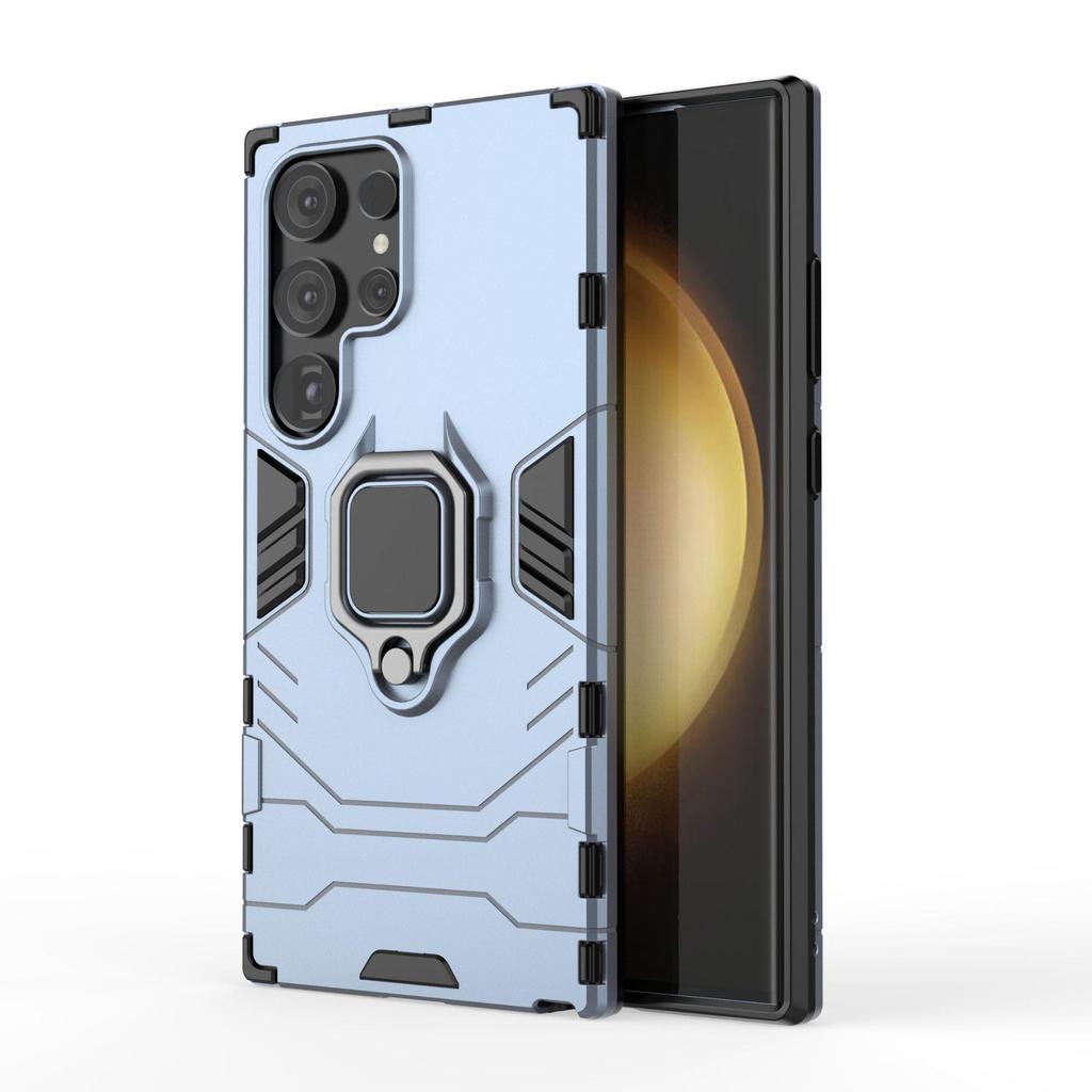 Black Panther SAM S24Ultra Drop-Proof Case, Samsung S24FE Bracket, Full Coverage Protective Case