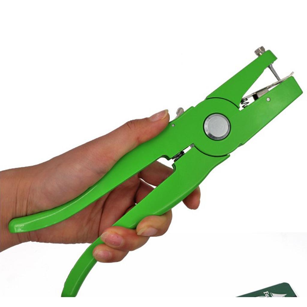 Ear Tag Pliers Aluminum Alloy Livestock Ear Tag Applicator for Cattle Pig Goat Sheep