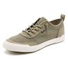 Fashion Mens New Canvas Casual Mesh Shoes Korean Lace Up Breathable Non-slip Wear-Resistant Casual Driving Shoes SS25603