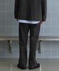 MUSINSA STANDARD [City Workers] Moleskine Tapered Pants [Dark Grey]