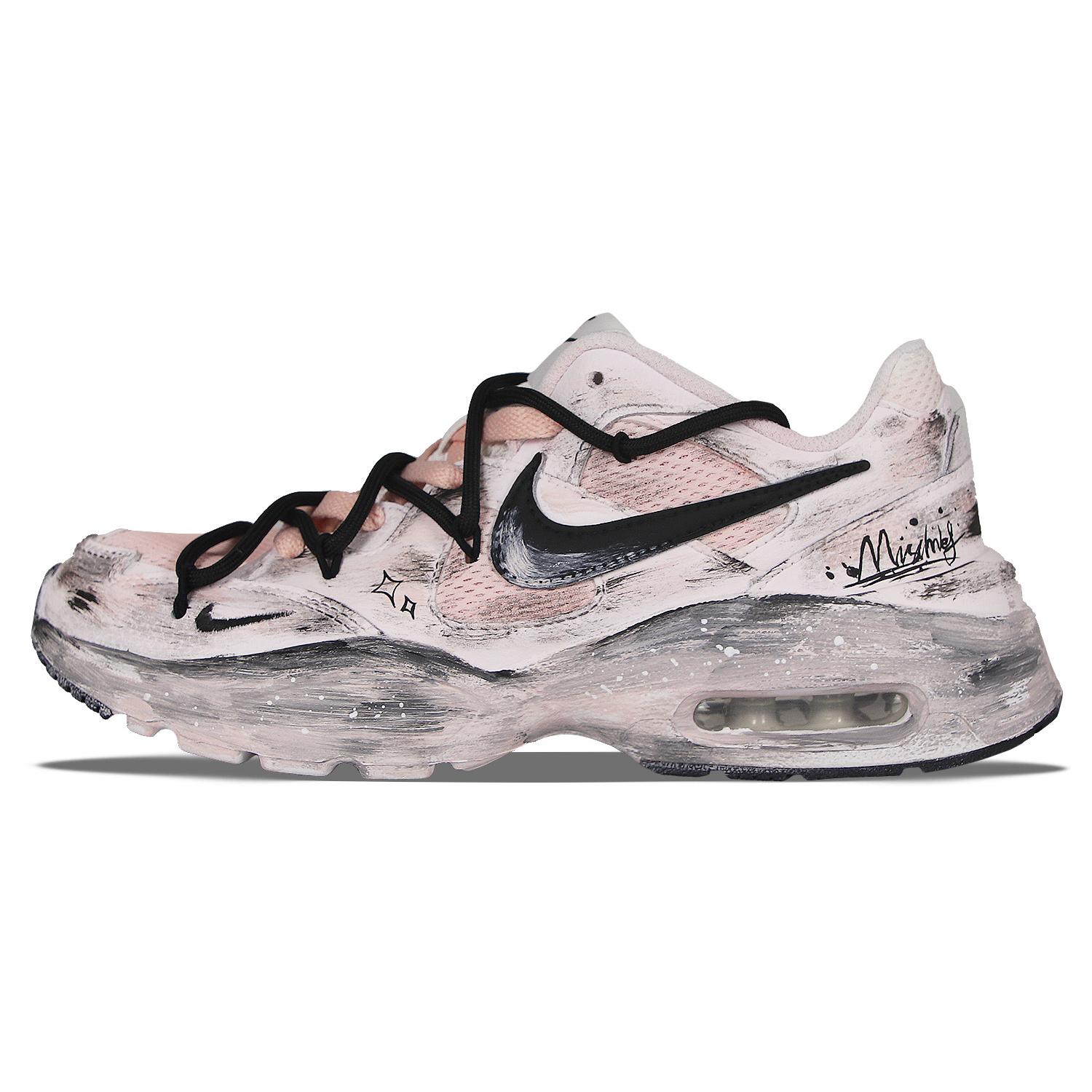 

Nike Air Max Fusion Slip Resistant Abrasion Resistant Slip Resistant Abrasion Resistant Low top Running Shoes Women s CJ1671-100(Team115-) 36.5