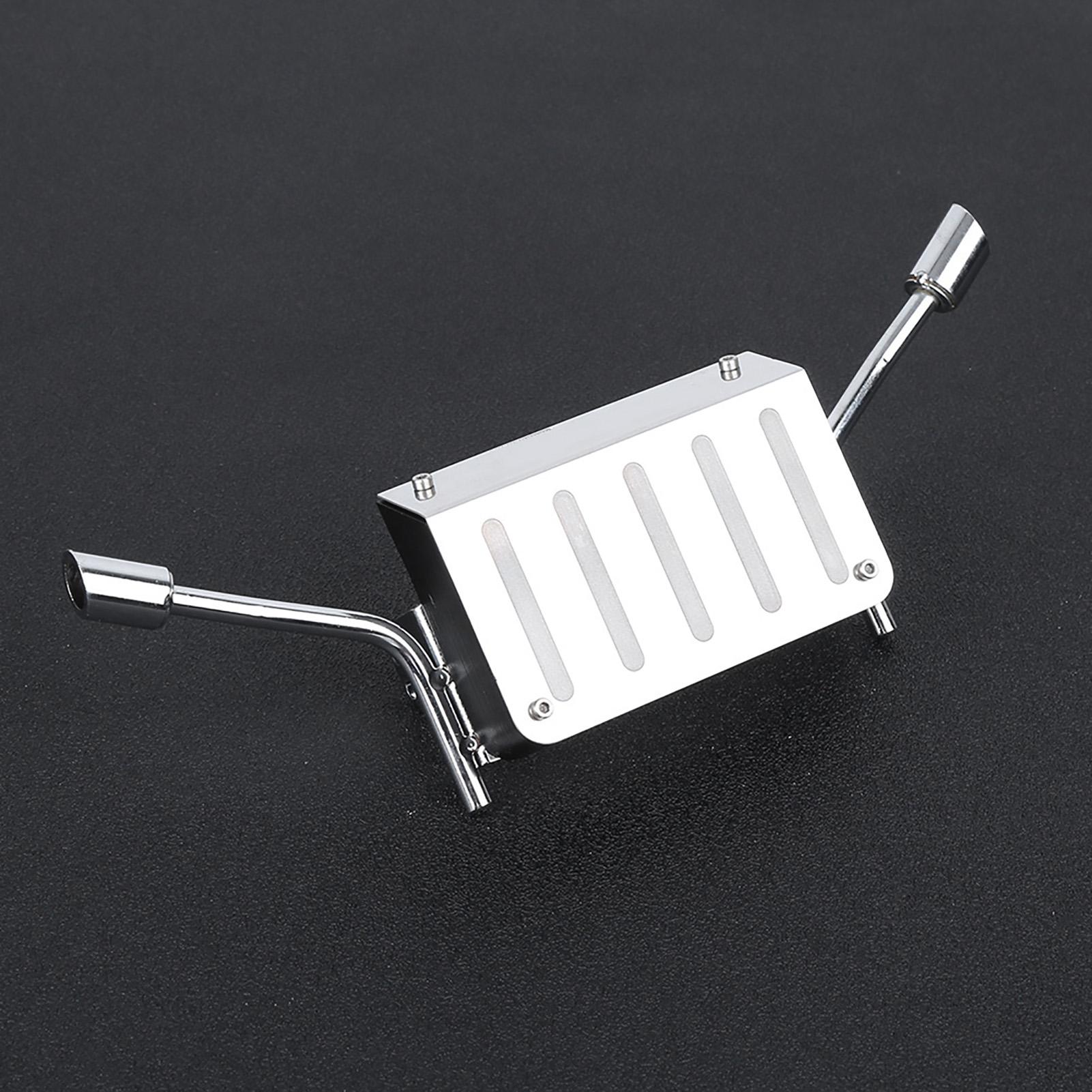 

Fuel Tank Exhaust Pipe Replacement Accessory Fit for Traxxas TRX4 1/10 RC Car