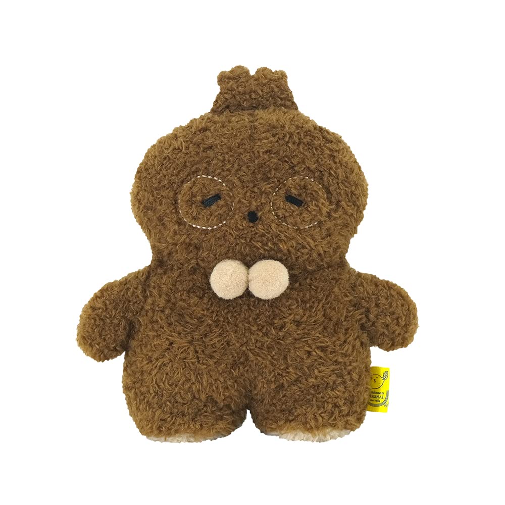 Sun Lemon Fluffy Doggu Small X X Stuffed Animal 13.8 6.3 15.5cm P-8792