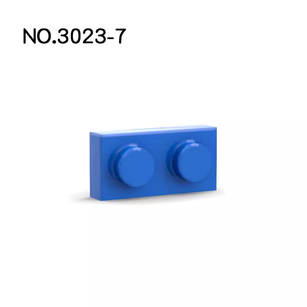 50buc MOC 3023 Placă 1 x 2 High-tech Cărămizi Compatibile DIY Asamblare Blocuri de Construcție Particulă Jucărie Creier Cadou Puzzle Copil