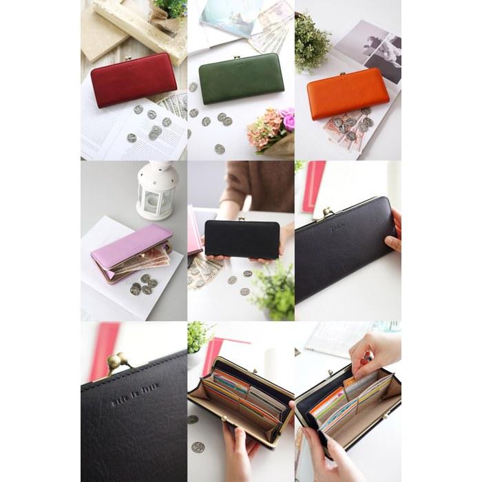 [Dakota] Wallet, Long, Leather, Women's, Orange, DA-35889-34