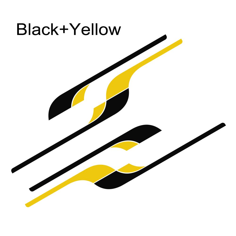 4PCS Car Long Side Stickers Graphics Camper Van Auto Racing Decals For Fiat Ducato Vinyl Film Accessories DIY Decoration