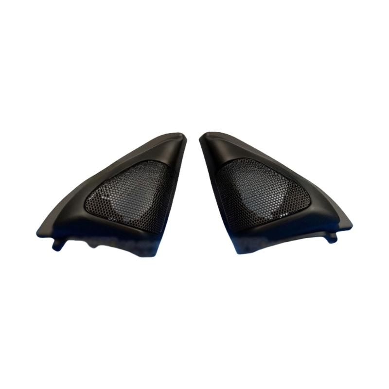 

Car Stereo Triangle Speaker Enclosure Cover Panel Trim Frame Mount Suitable for Front Left And Right Door Tweeters 2pcs 1
