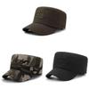 Embroidery 511 Flat Top Hat Peaked Cap Sun Protection Gift Fashion