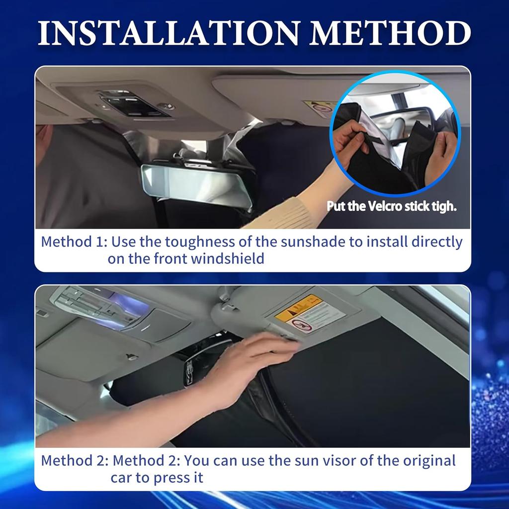 Corolla Windshield Sun Shade, Front Windshield Shade For Sun, Folding Sunshade Windshield Visor For Toyota Corolla 2002-2008