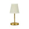 Rechargeable Fabric Metal Table Lamp
