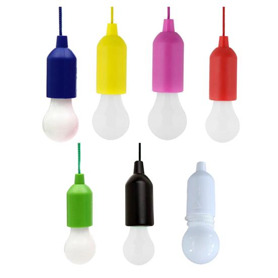 LED-Birne Kabellos Energiesparend Dekoration Zubehör Zelt LED-Birne mit Zugkette