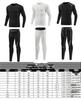 Unisex Quick-Dry Sports Suit: Long Sleeve & Pants for All Ages