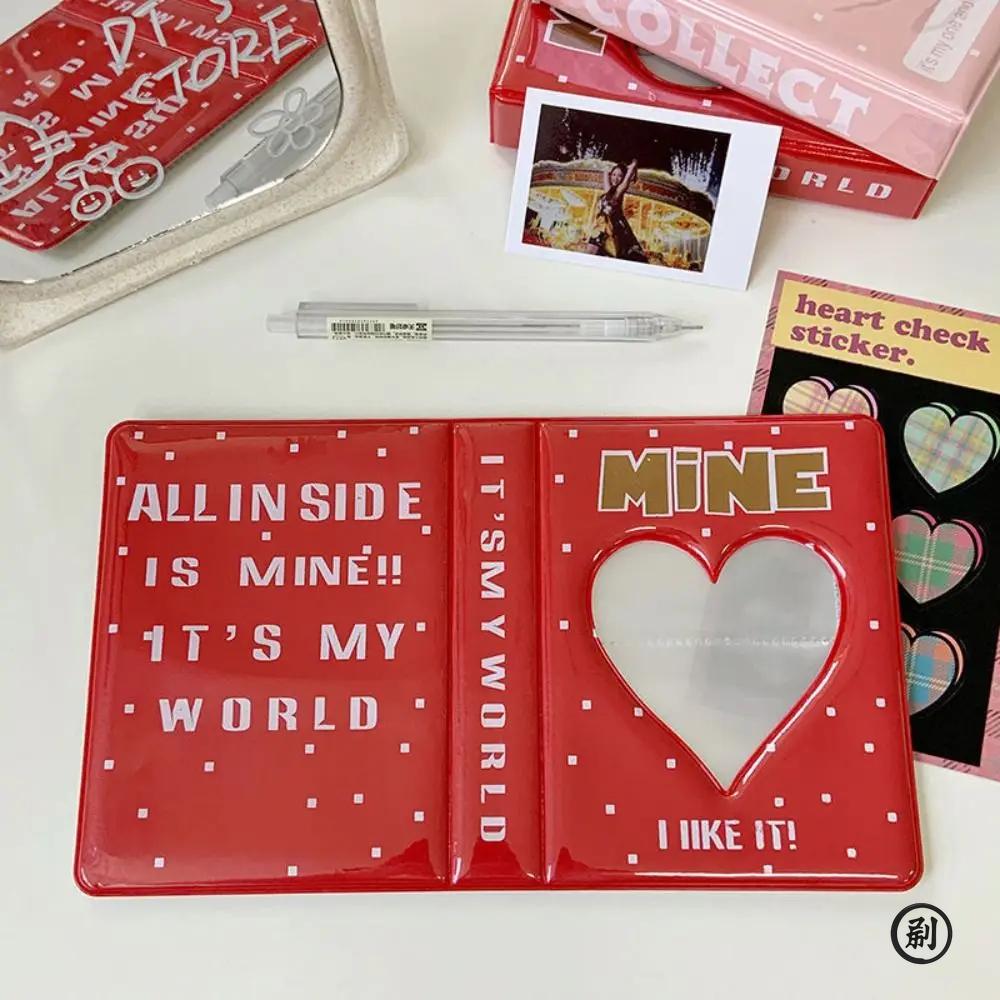 Mini Photo Album 64 Pockets Cartoon Album Photo Photocard Holder Book Collect Kpop Album De Fotos Kpop Photocard Binder
