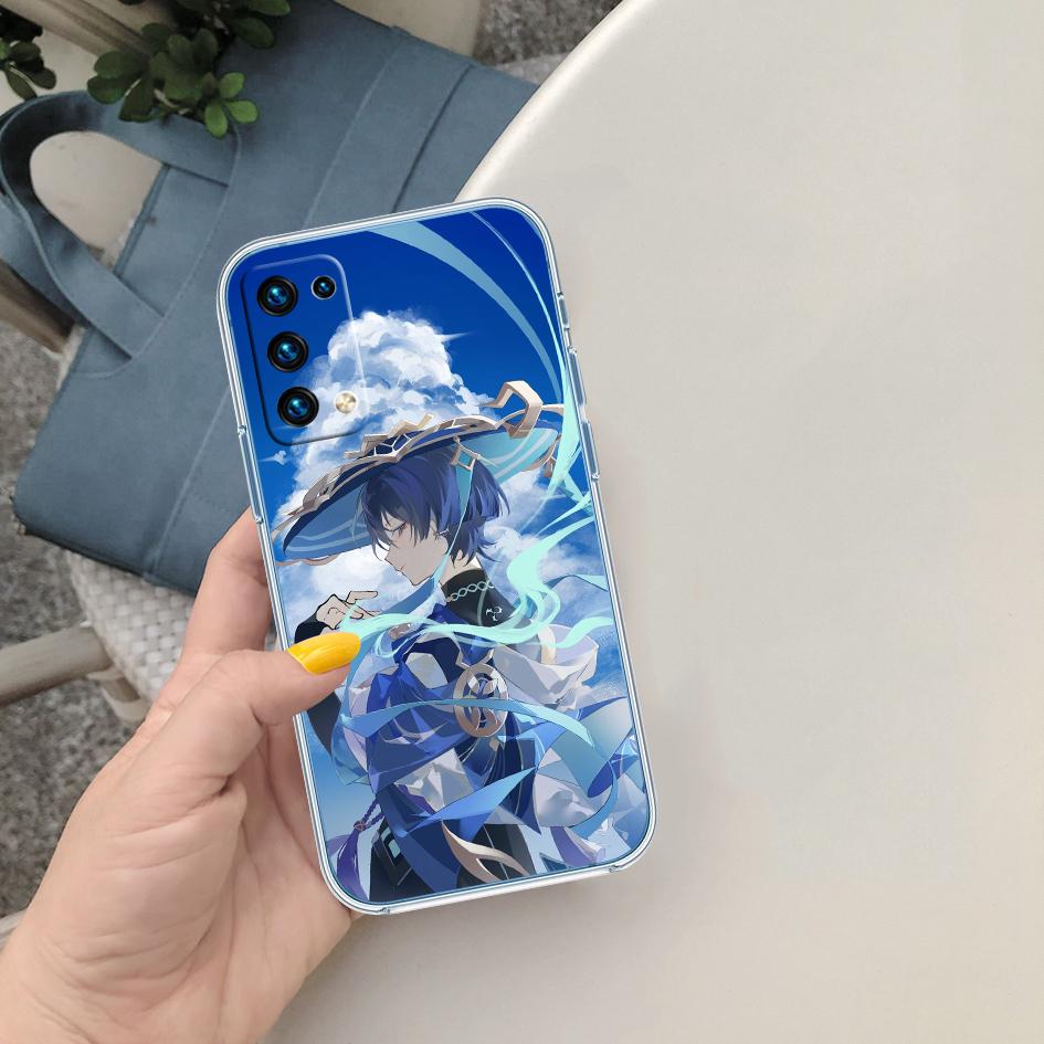 LO48 Genshin Impact Furina Aether Case for LG K22 K30 K40 K40S K41 K42 K50 K50S K51 K51S K52 K61 K62 K71 K92 Q60 Q61 V40 V50 V60