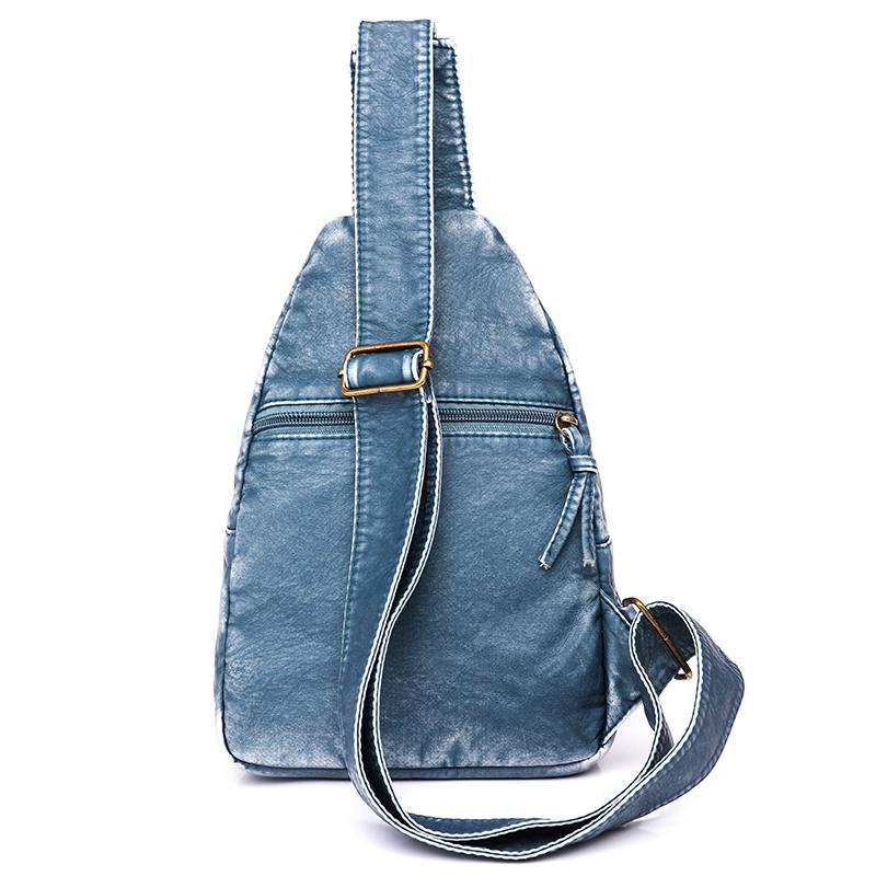 Frauen Taschen Schulter Messenger Mode PU Leder Taschen für Frau Multifunktionale Brust Tasche für Telefon Einkaufen Halter Brust Tasche