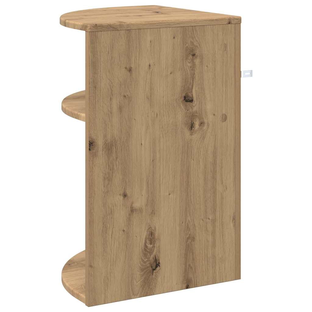 Side Table Artisan Oak 39.7 x 39.7 x 60 cm Engineered Wood