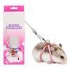 Anti-lost Small Pet Harness Adjustable Strap Hamsters Harness Lightweight Guinea Pig Leash Walk