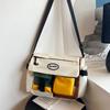 Nylon Nylon Crossbody Bag Adjustable Strap Multi Functional Harajuku Messenger Bag Japanese Style Large Capacity