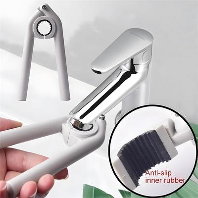 1Pcs Slip-Resistant Faucet Aerator Wrench, Sink Tap Bubbler Wrench Practical Plumbing Wrench for Kitchen Bathroom