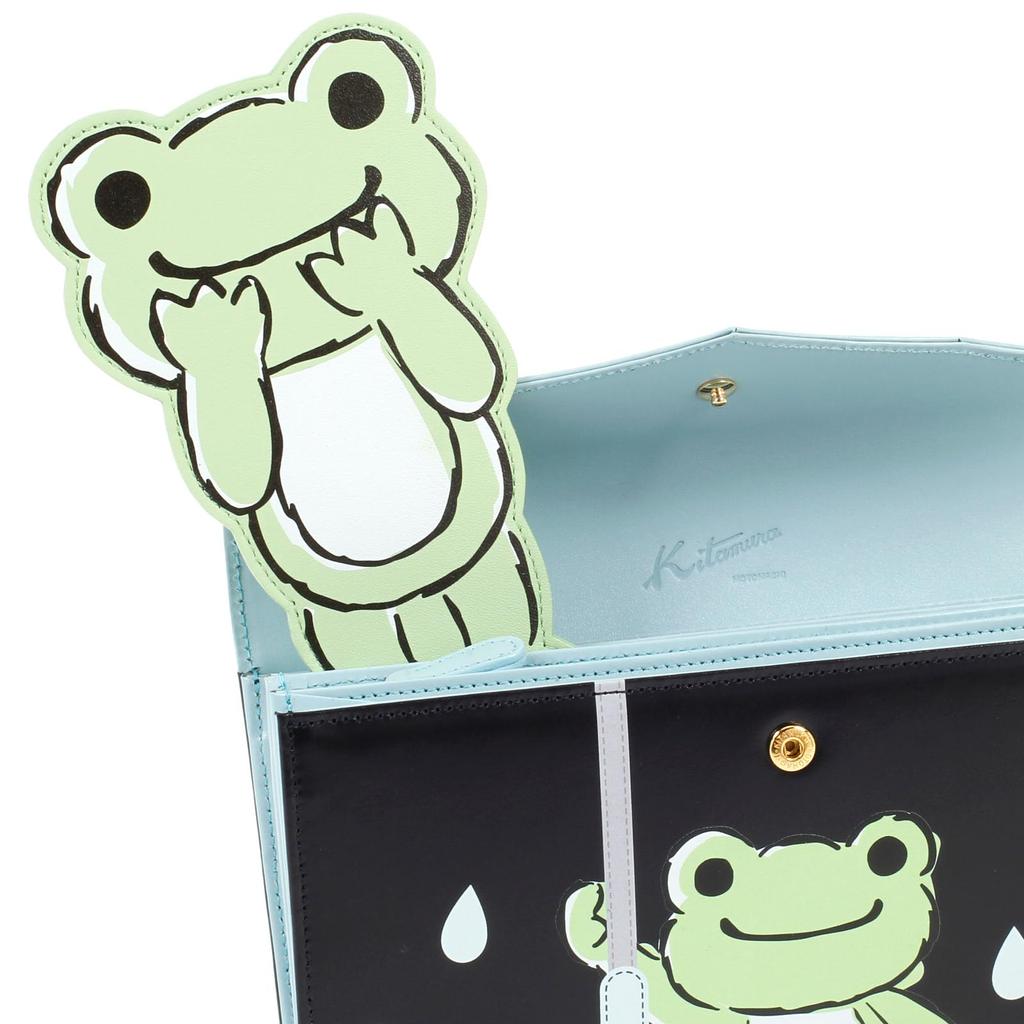 Pickled Frog Long Wallet Shopper PH0800 Dark Blue 10211 [Kitamura] Original Present Blue/Ice [Navy]