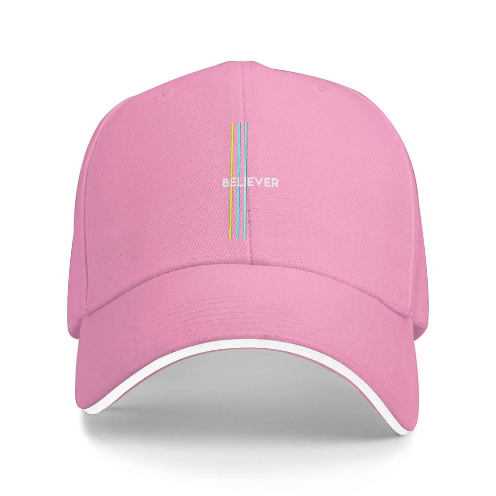 Loom Baseball Cap Music BELIEVER Outdoor Sports Wholesale Trucker Hat Couple Women Yk Cute Design Baseball Caps
