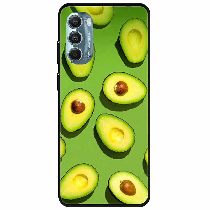 For Moto Edge 2022 Case Silicone Luxury Cartoon TPU Bumper For Motorola Edge (2022) Soft Phone Cover Shell on for MotoEdge Dog