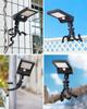 LIFENGSOLER Solar Outdoor Light, IP65 Waterproof, Solar Motion Sensor Light with Flexible Tripod & 360 Degree Adjustable Lamp, 500 Lumens Ultra