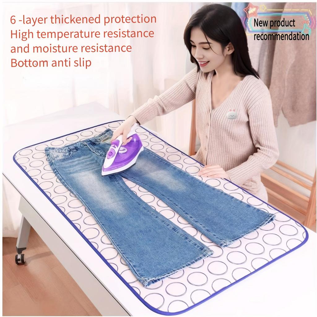 Tragbare hitzebeständige Bügelmatte - Faltbar, wasserdicht & wärmeisoliert für Reisen/Zuhause