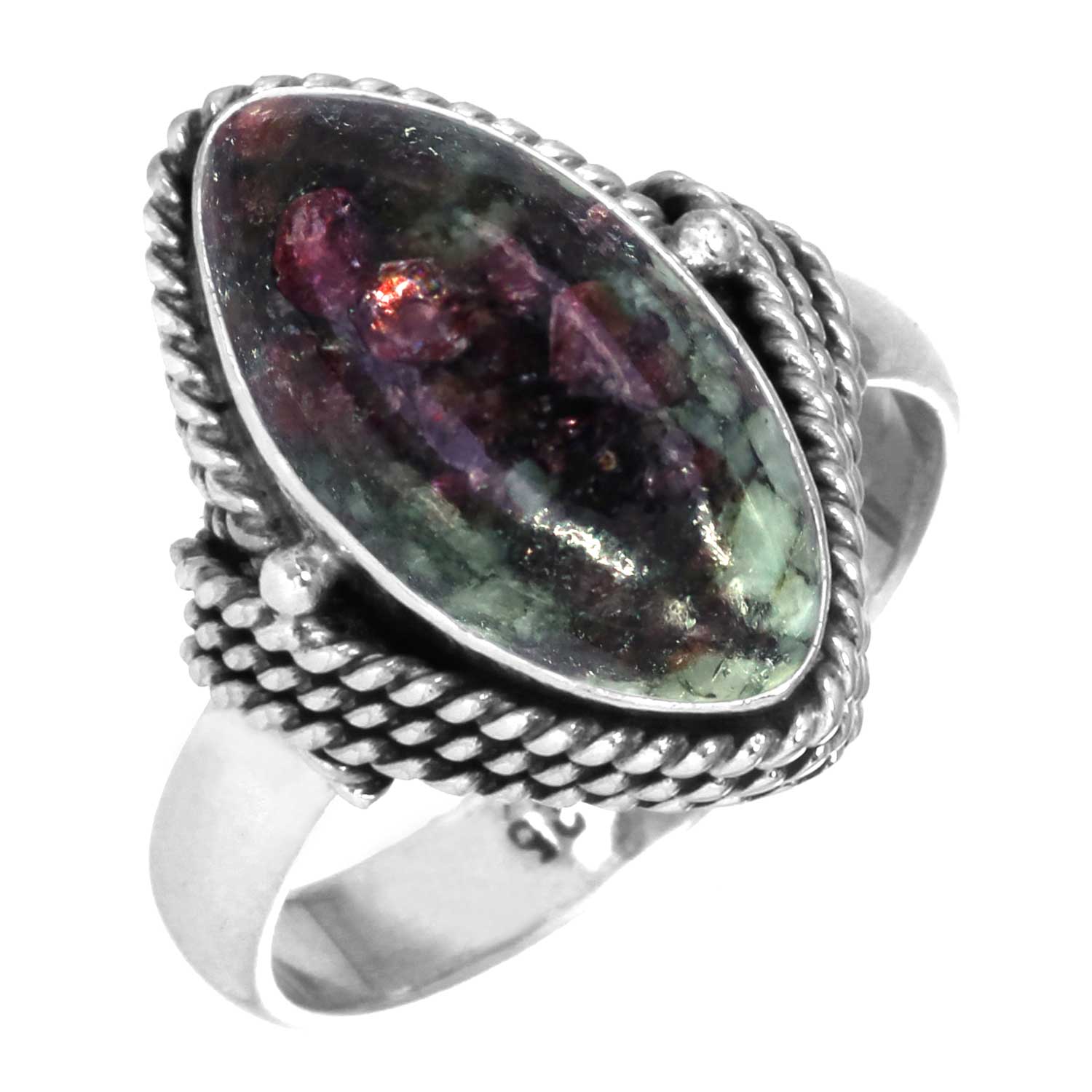 

Кольцо из стерлингового серебра 925 пробы женское с драгоценным камнем ручной работы Ювелирное изделие Подарок на годовщину Безумный кружевной агат Далматин Дендрит Опал Эвдиалит Говлит К2 Яшма Бохо 9