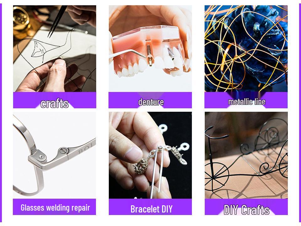 80A Handheld Jewelry Spot Welder: Portable Electric Pulse Welder for Ring and Small Repair Welding